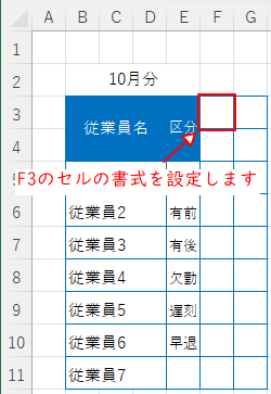 日付の入力