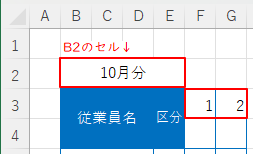 セル書式確認